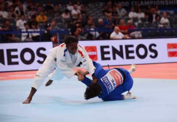 Clarisse Agbegnenou – championne du monde de judo